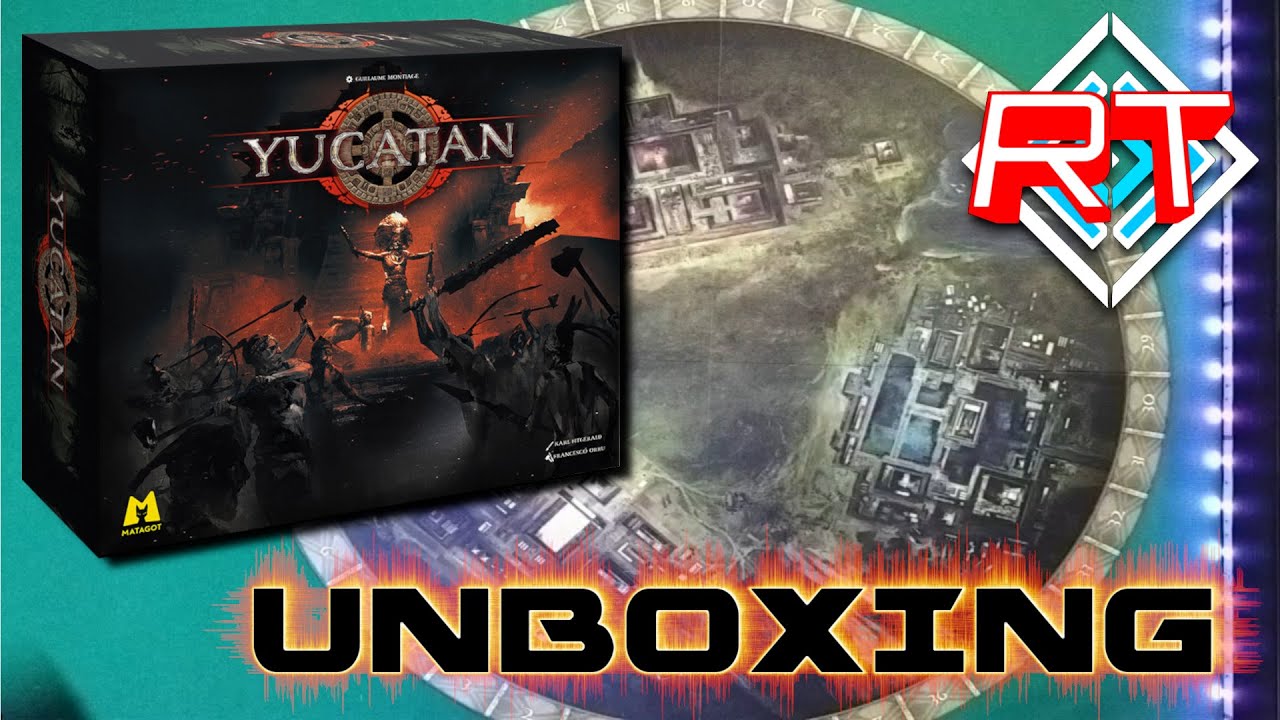 Yucatan unboxing #41 gioco da tavolo ed. Kickstarter