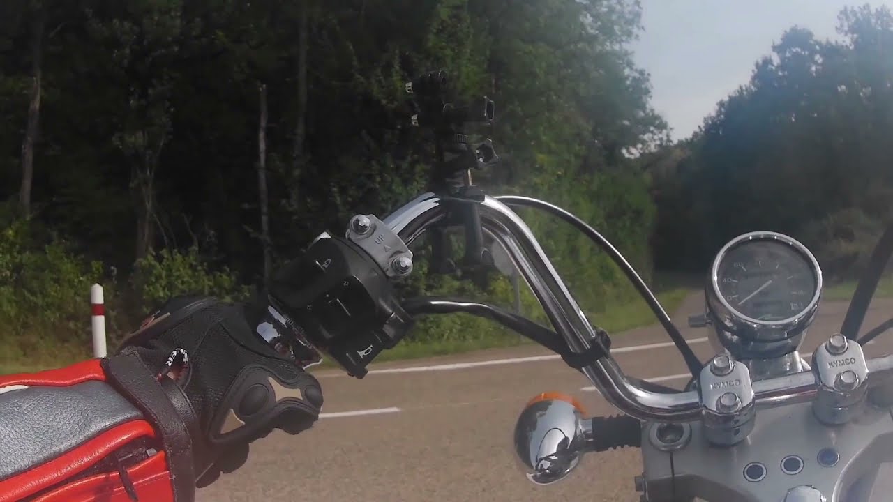 kymco zing 1997 (125 cm3) (ballade dans l'yonne)