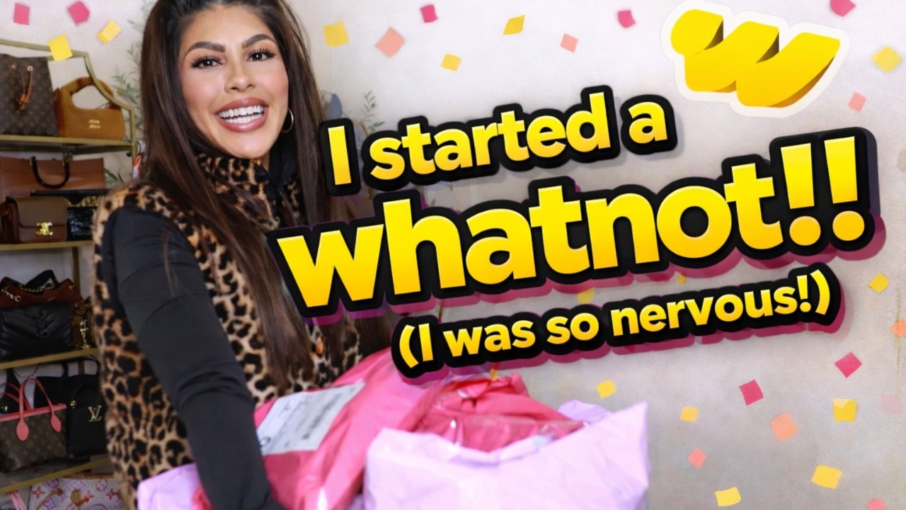 ✨STARTING MY WHATNOT JOURNEY!!✨(First Live, Packaging & Shipping!) + Designer Finds From Other Lives