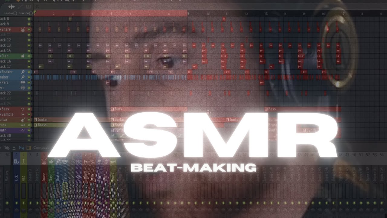 [ASMR] Making Beats in FL Studio 20