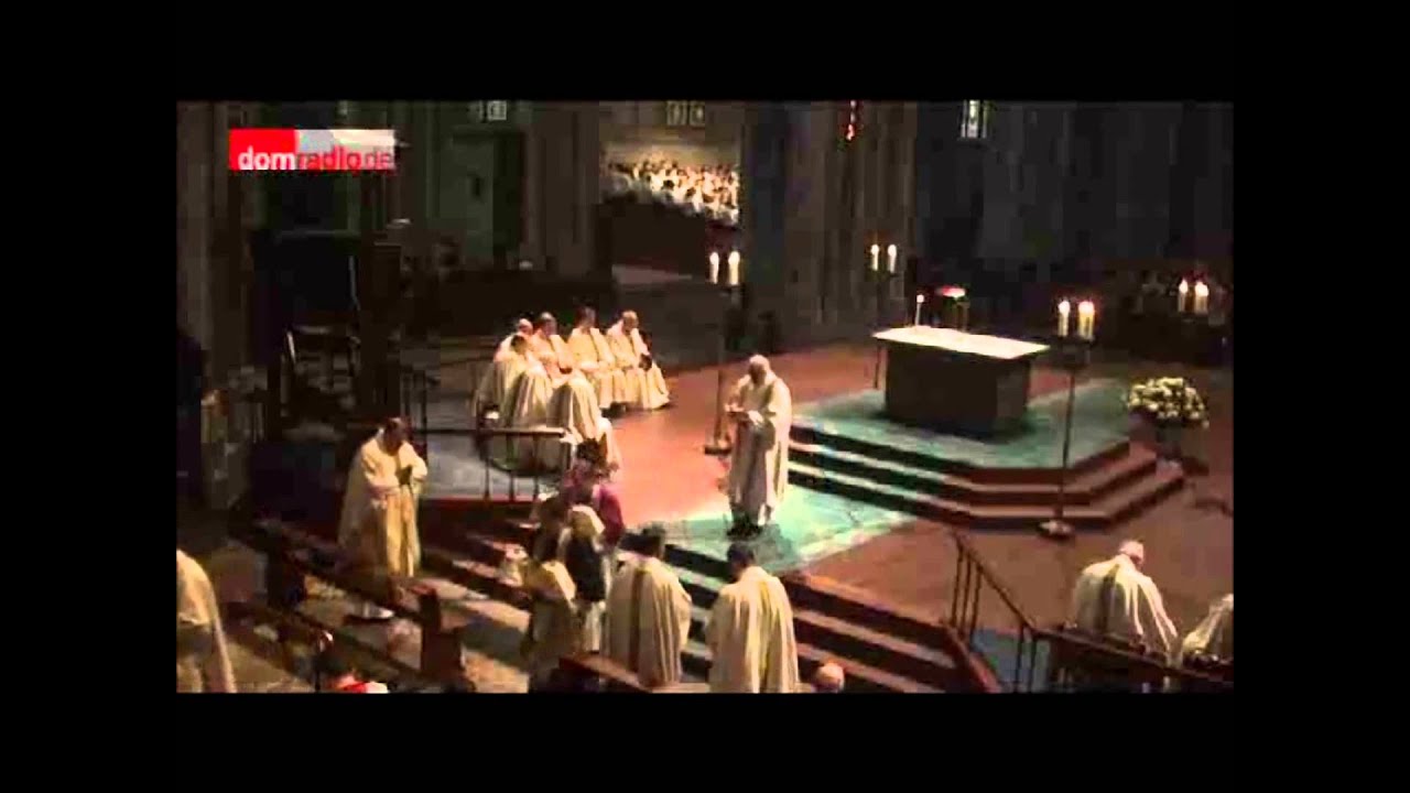 Allerheiligen im Kölner Dom 2012: Großer Gott wir loben Dich