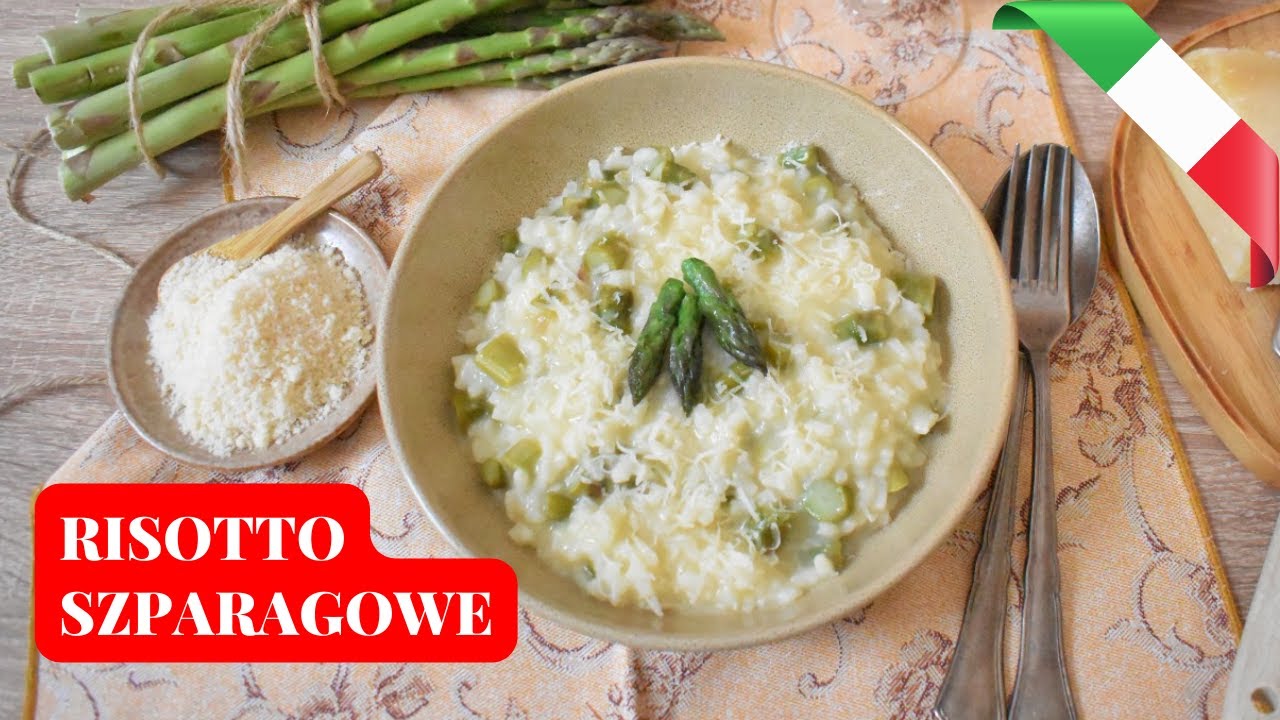 Włoskie RISOTTO ze SZPARAGAMI 🌿 | Włochy od kuchni