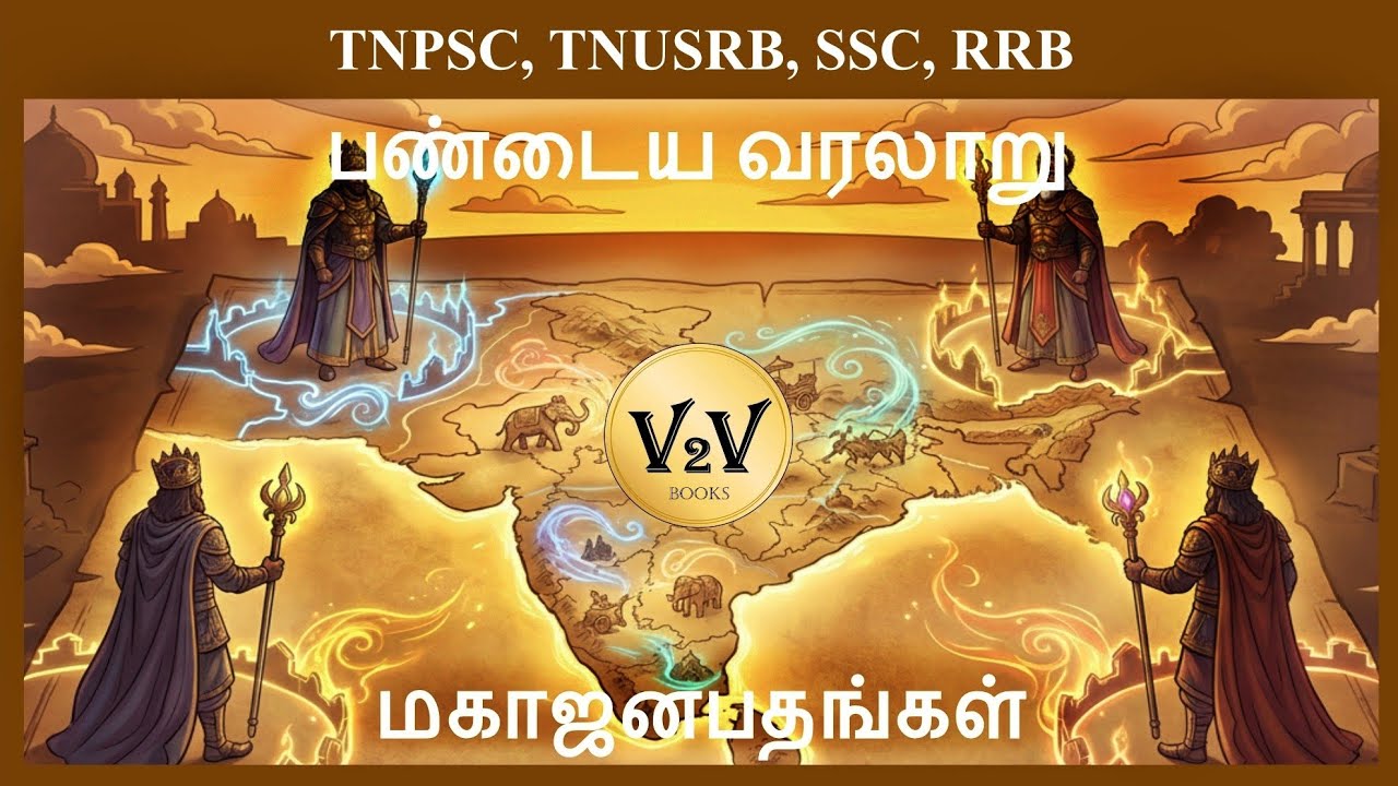 Ancient History | 4.Mahajanapadas | மகாஜனபதங்கள் | பண்டைய வரலாறு | V2V Books