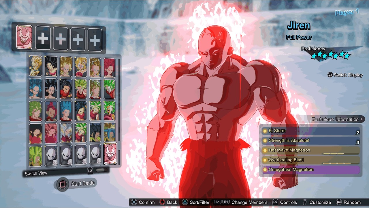 Dragon Ball Sparking Zero - Jiren Full Power VS Broly SSJ Full Power