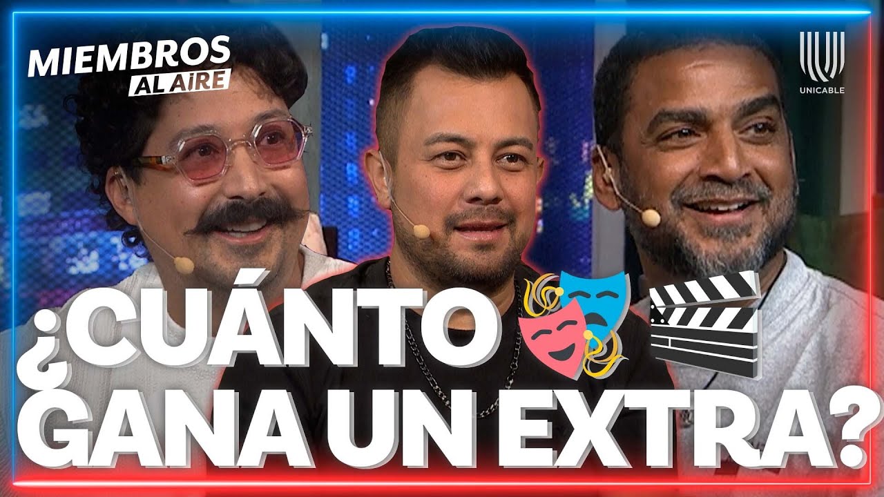 ¡José Eduardo vs Paul! Los Miembros recuerdan sus primeras chambas como extras | Miembros al Aire
