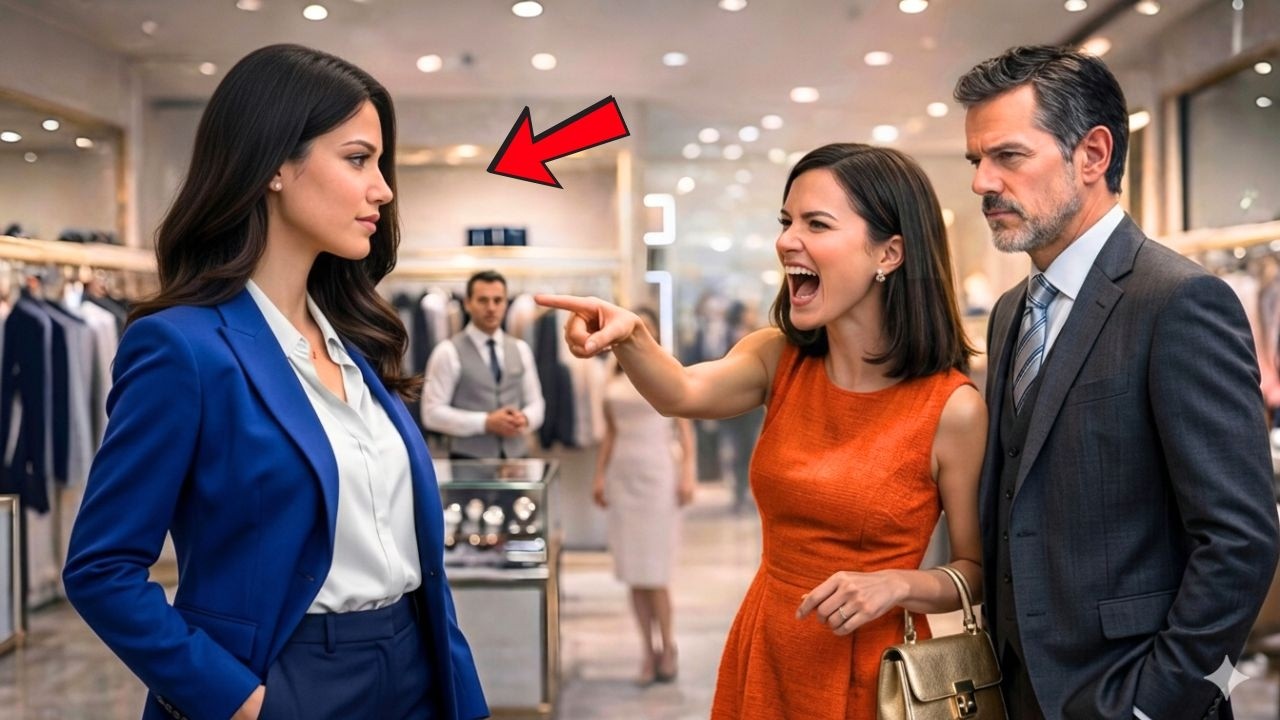 زوجة المليونير تهين البائعة باللغة الفرنسية — لكن الفتاة فهمت كل شيء تماماً.