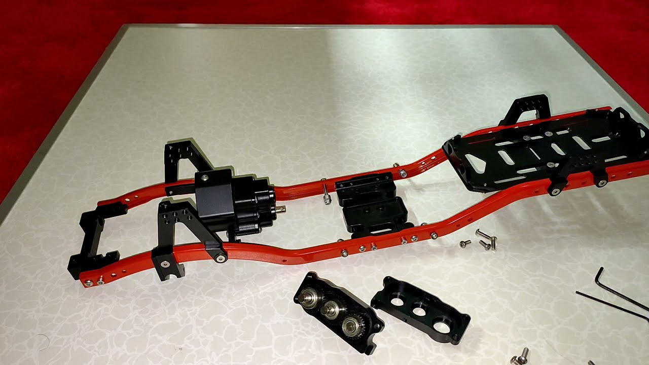 gearbox transfer case rc 1/10