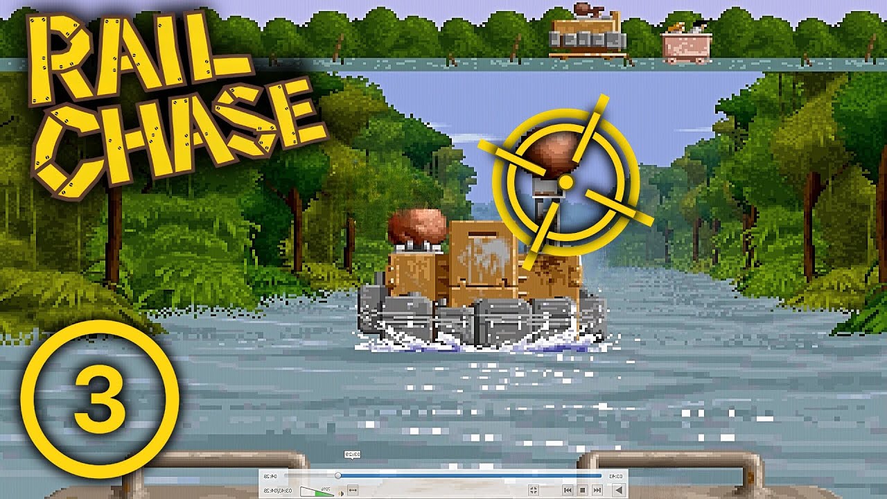 ⭐ Rail Chase: Stage 3 - The Unforgiving Jungle | 4K/60ᶠᵖˢ | ARCADE