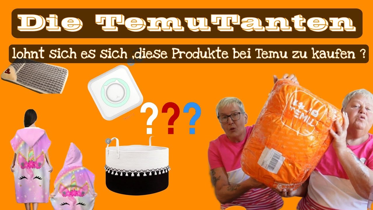 die TemuTanten lohnt es sich ,diese Produkte von Temu zu kaufen ?🫣