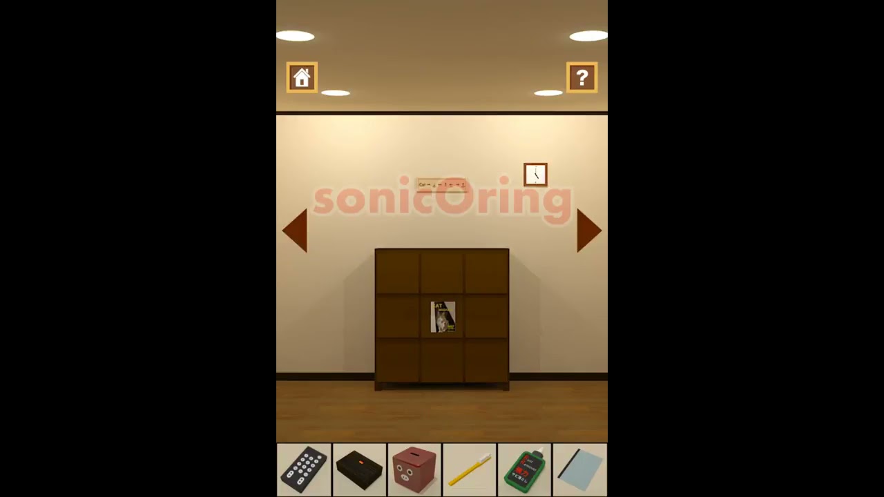 Living Room -- room escape game -- Walkthrough