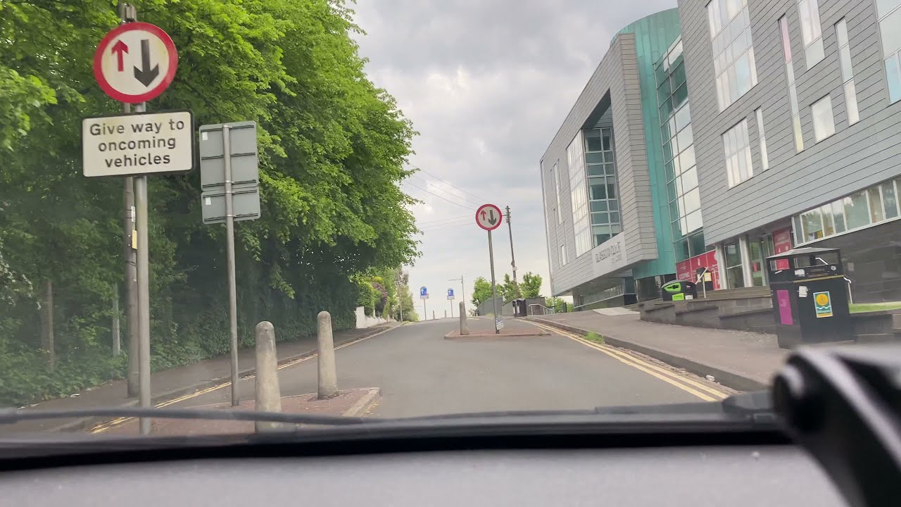 Driving in Glasgow - Anniesland - June 2021