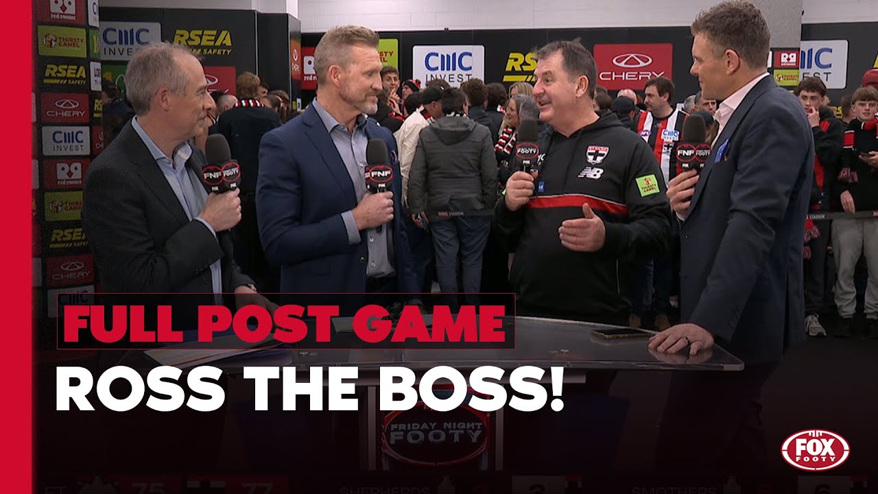 ‘Disappointing’ Ross Lyon opens up after nail-biting win over injury plagued Bombers | Fox Footy