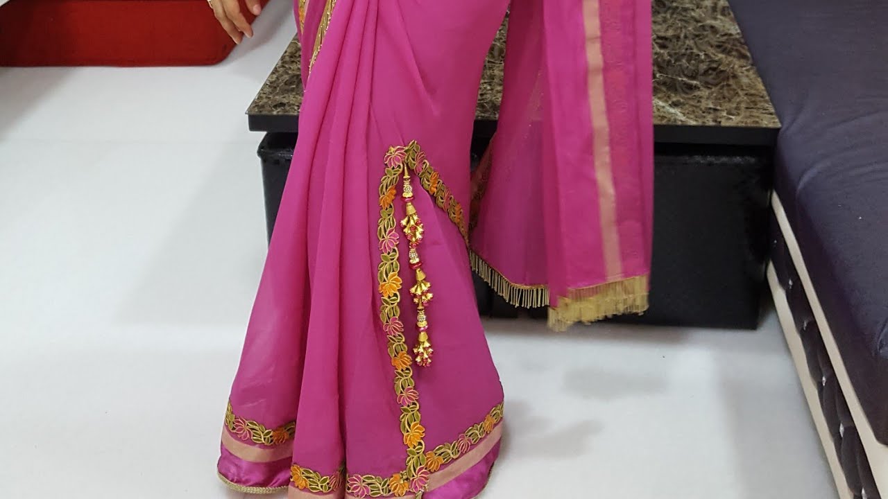 123. Designer Saree/ Fancy Cut Saree