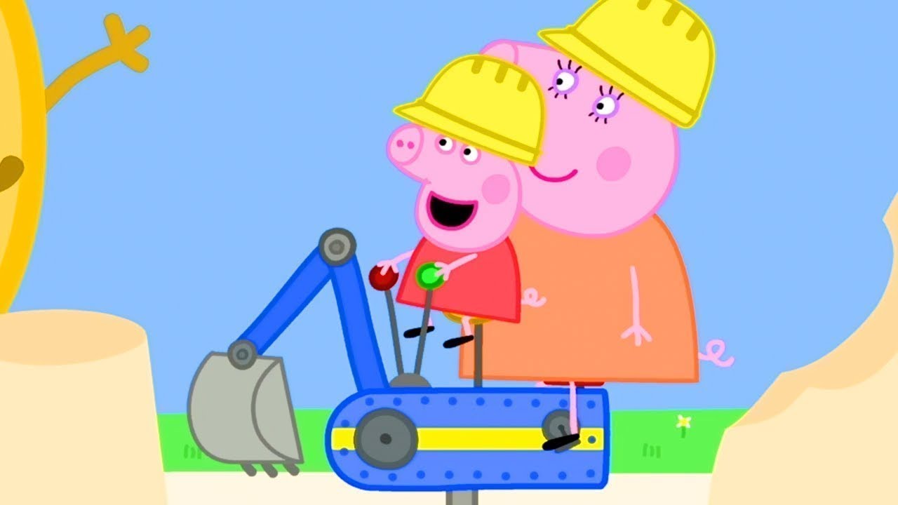 Peppas toller Tag im Baggerland 🔴 Cartoons für Kinder | Peppa Wutz Neue Folgen