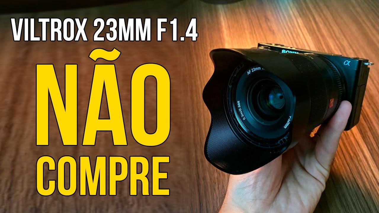 Um BOM MOTIVO para NÃO COMPRAR a Viltrox 23mm f1.4 (E vários motivos para comprar) - Review Sincero