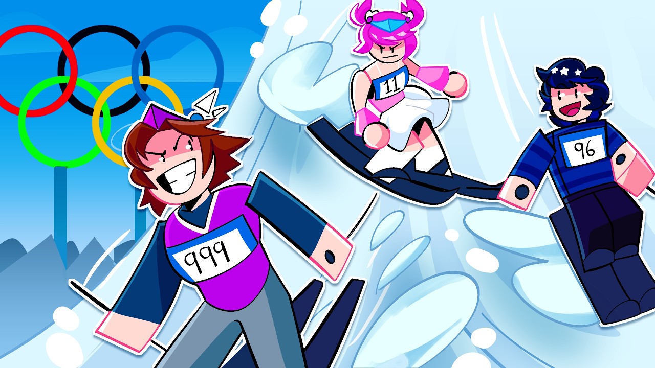 The ROBLOX OLYMPICS had us CRYING LAUGHING..