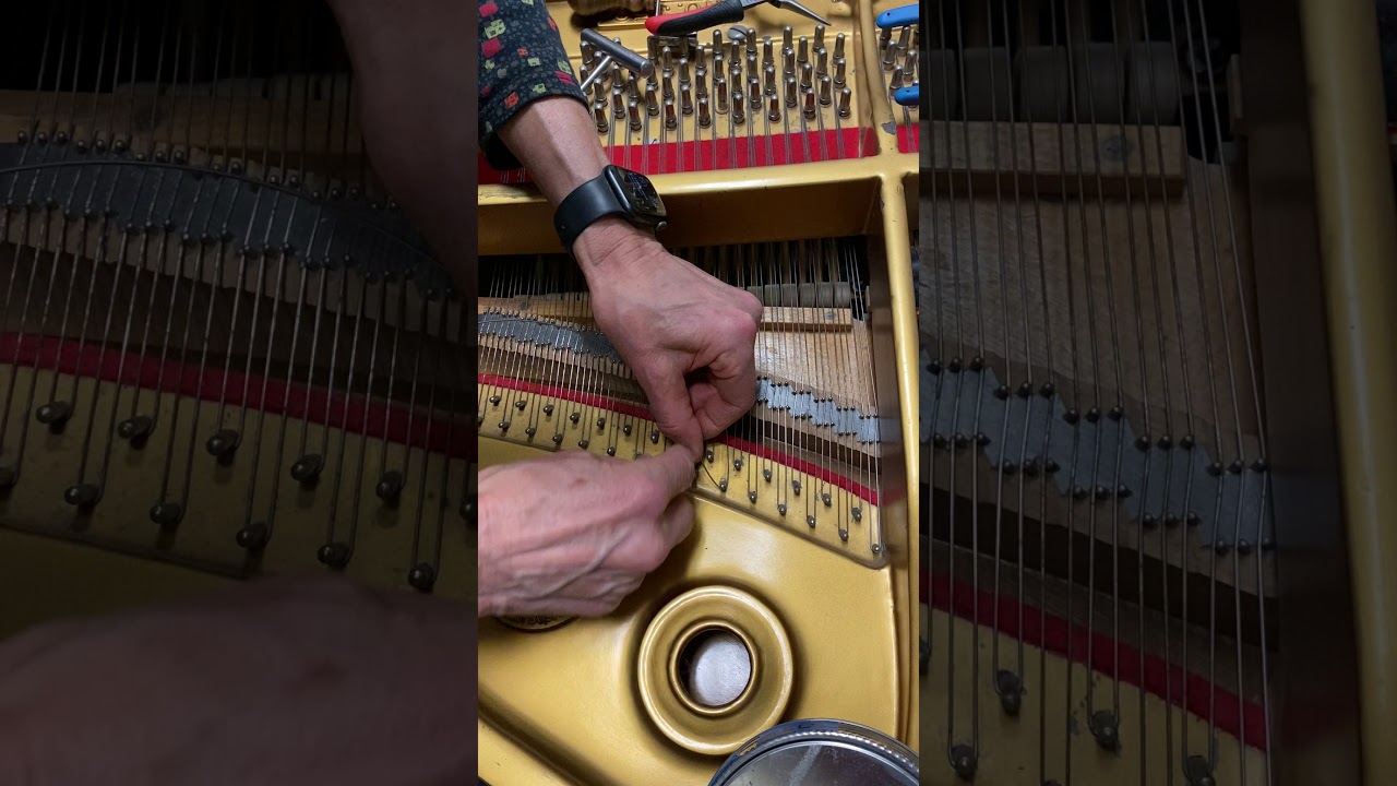 Replacing treble wire