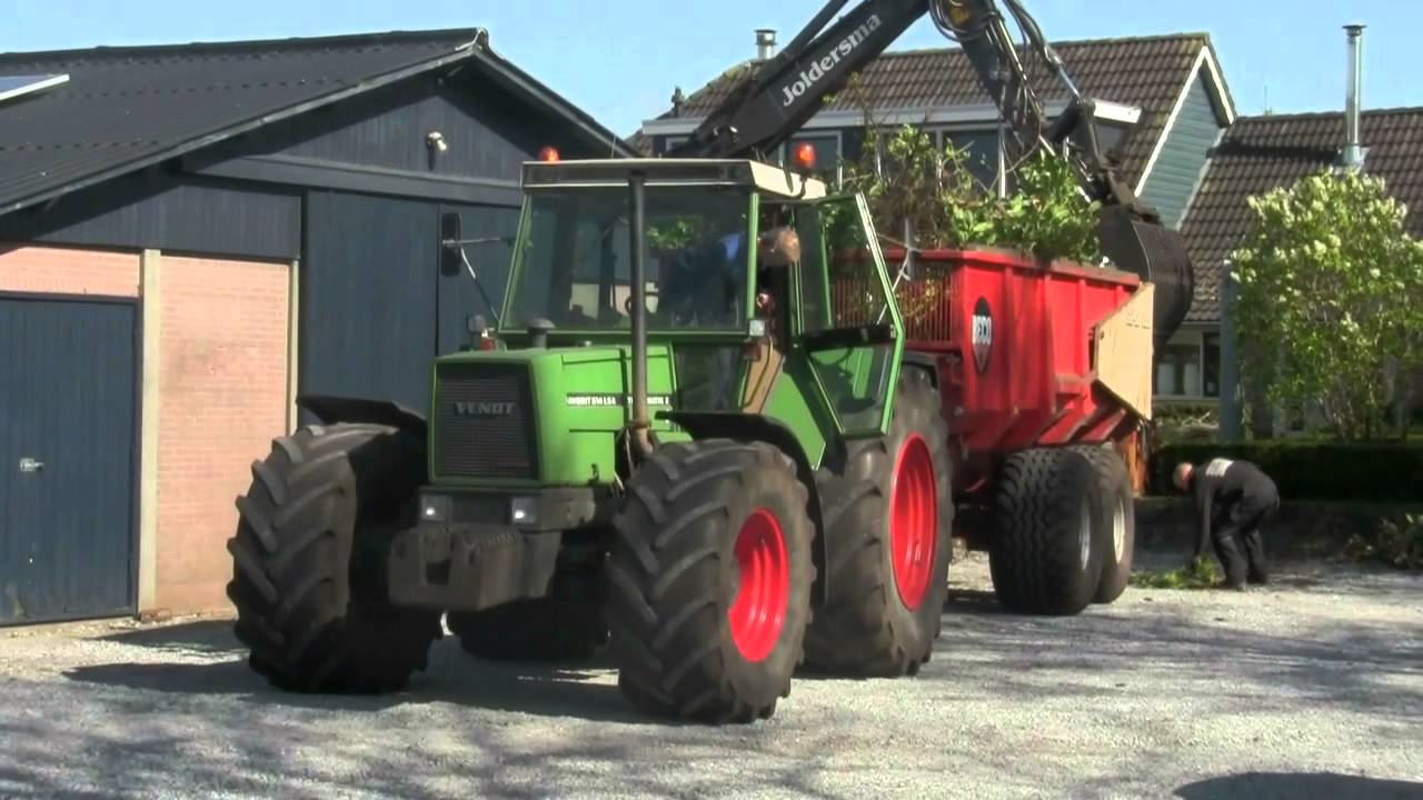 Heg weghalen met Loonbedrijf Joldersma