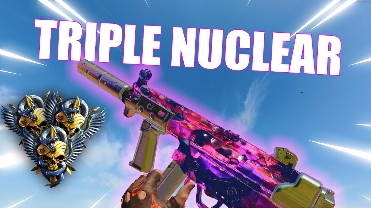 TRIPLE NUCLEAR W/ MP5 I COLD WAR BEST MP5 CLASS SETUP