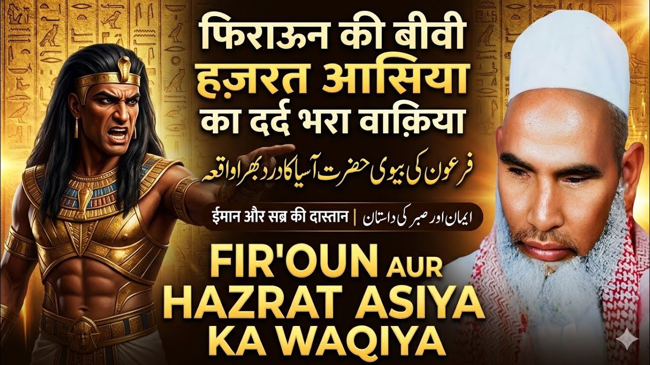 Feron Ka Waqia / Feron ki Bivi Aur Mus .AS Ka Waqia ) Qari haneef Multani Bayan Kari Hanif Ki Takri