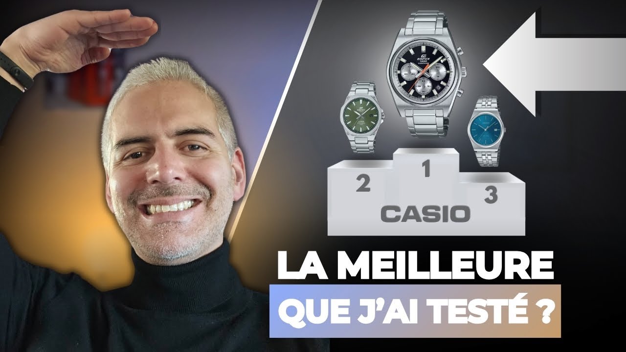 Est-ce que j'ai trouvé la MEILLEURE Casio ?? Edifice Chronographe EFB 730d