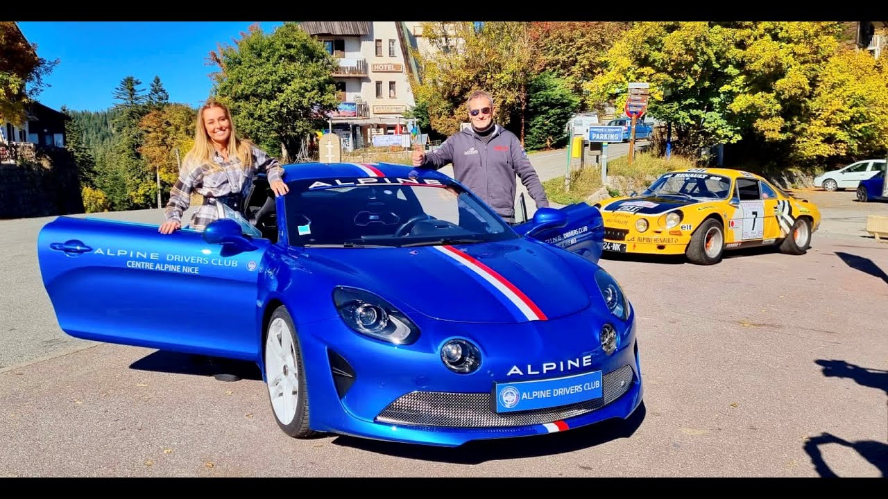 Alpine A110 Pure : la sportive française au col de Turini