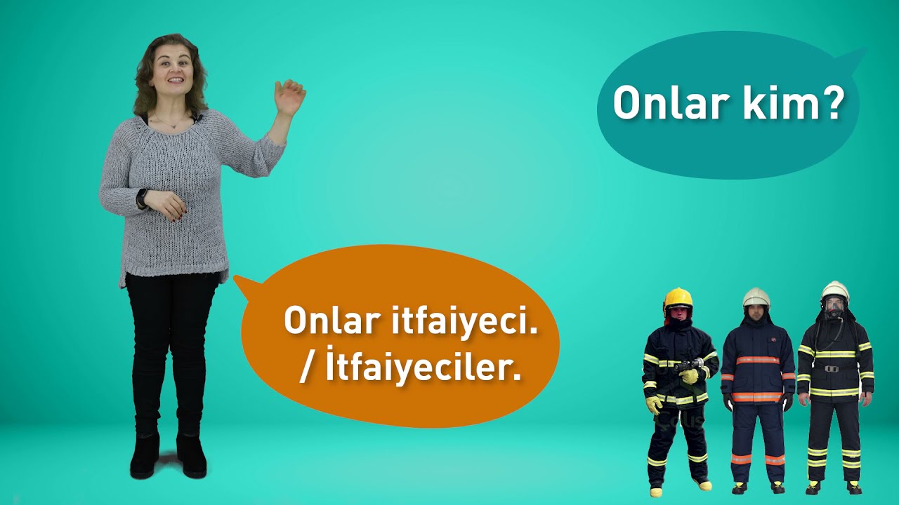 İzle, Eğlen, Öğren - Bunlar | Şunlar | Onlar Kim? // Who are These | Those | They?