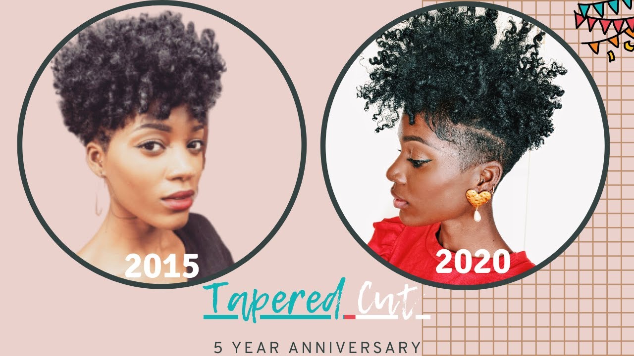 NATURAL HAIR | Anniversary | Tapered Cut
