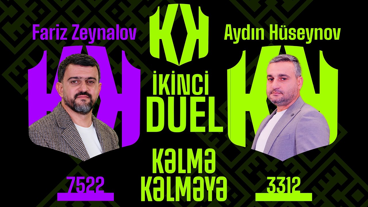 Aydın Hüseynov & Fariz Zeynalov - KƏLMƏ KƏLMƏYƏ / Meyxananın Çempionlar Liqası