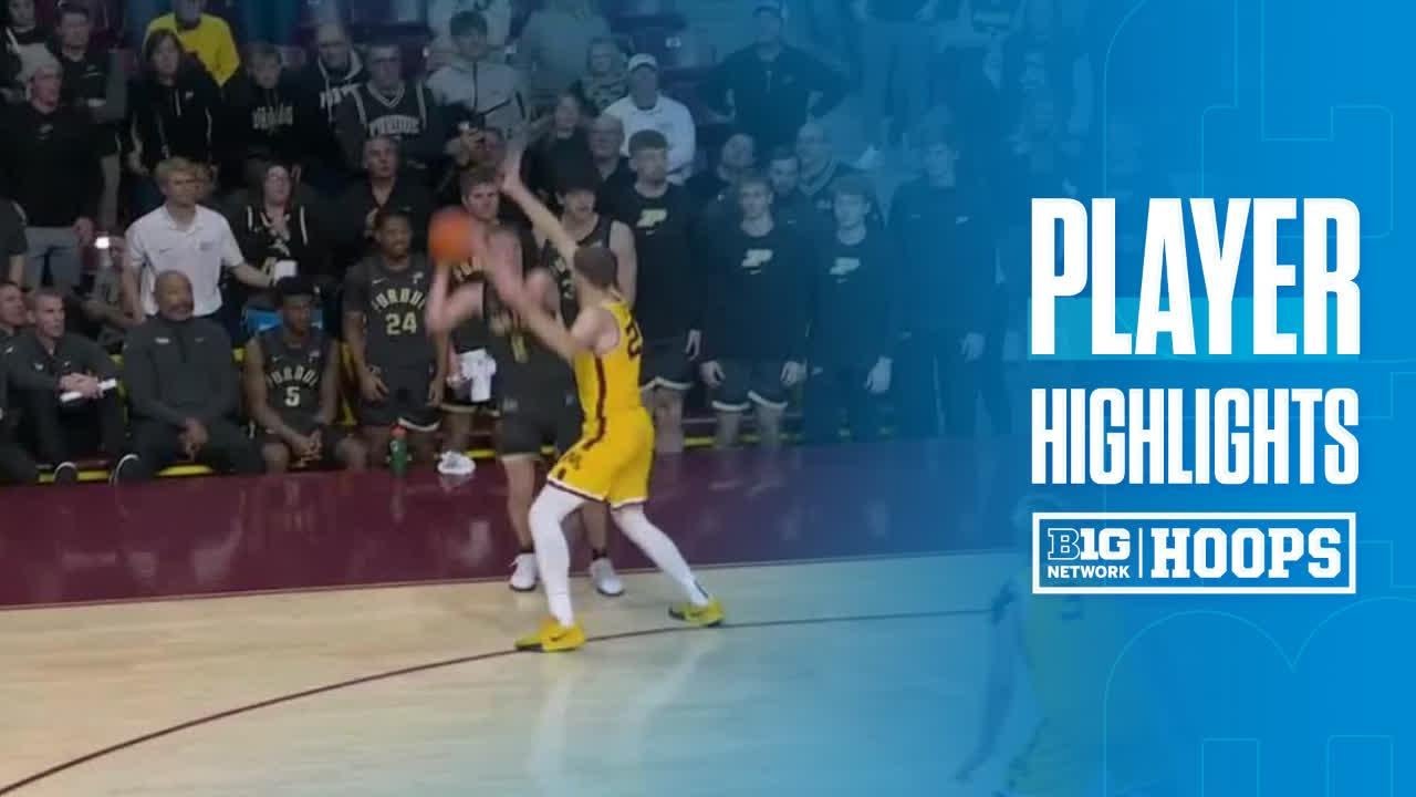Fletcher Loyer 24 Point Performance vs. Minnesota | Purdue Basketball | 01/02/2025