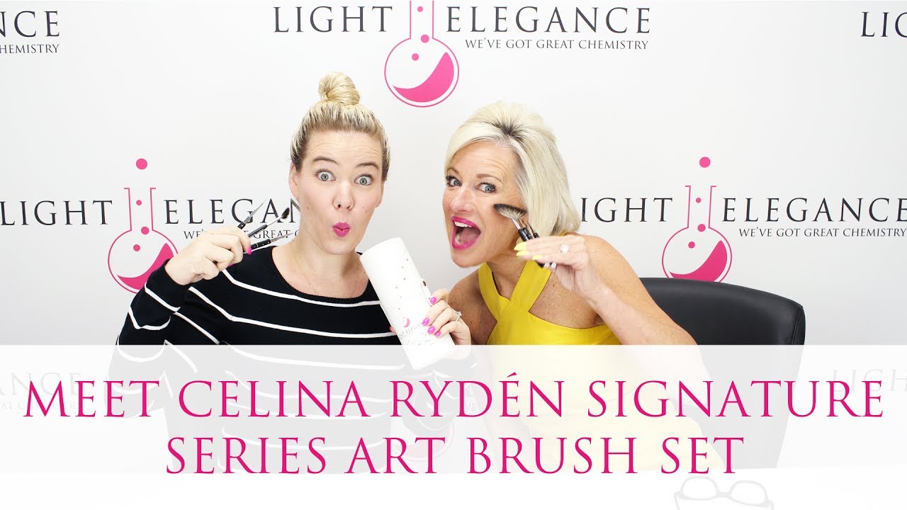 Meet the Celina Ryd&eacute;n Signature Series Art Brush Set
