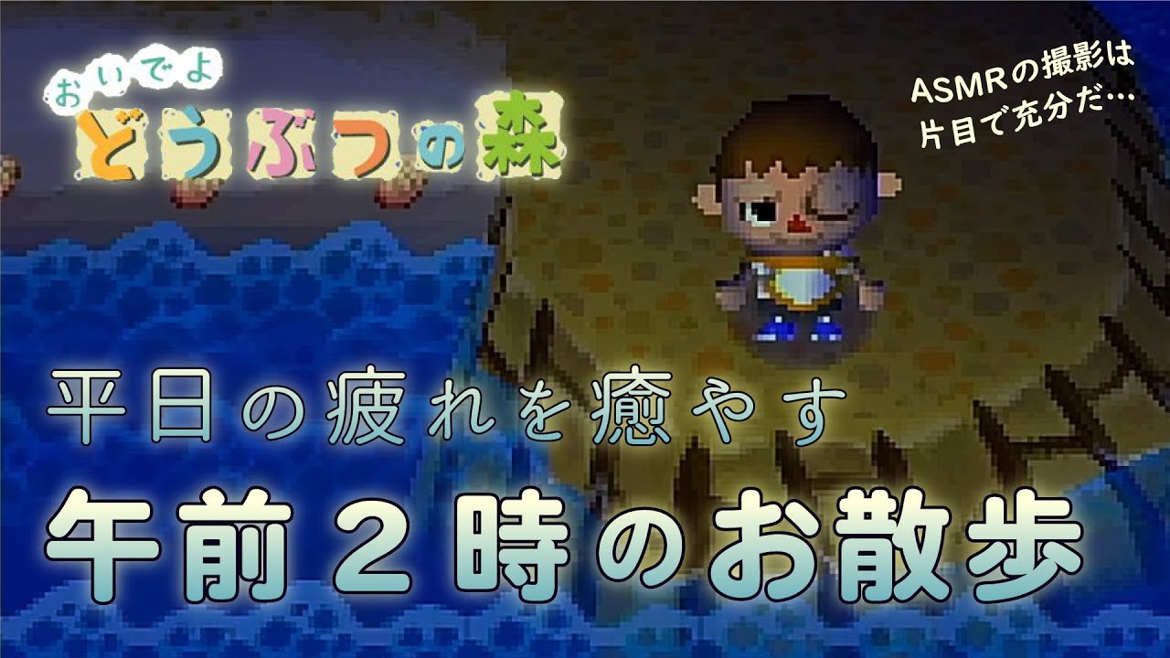 おいでよどうぶつの森 BGM 午前2時 acww  music 2am【ゲームプレイ】