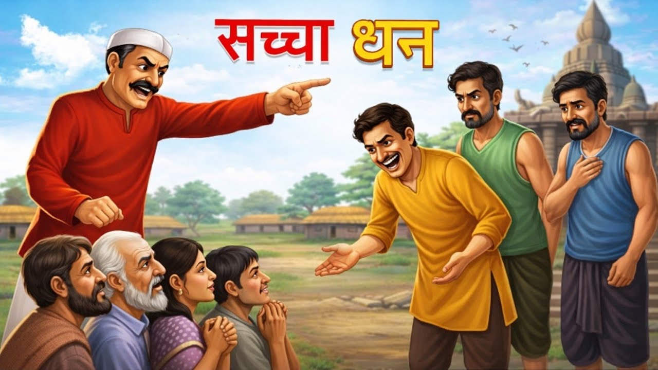 सच्चा धन |moral stories|hindi kahania|hindi stories|jungle hindi kahani |animation stories|