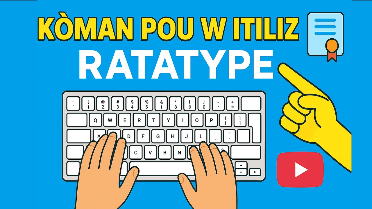 Men yon site ki ap pemet ou gen yon abilite nan typing