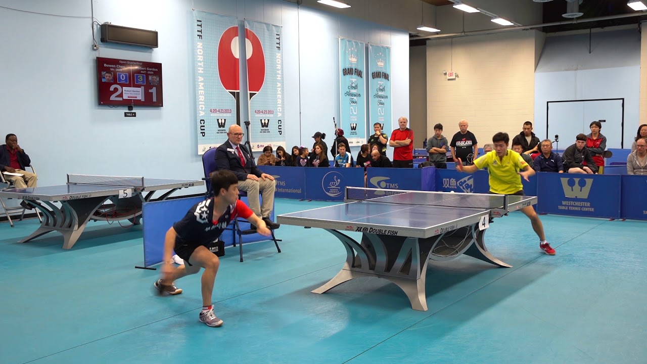 Westchester Table Tennis February 2019 Open Semifinals Tae Hoon Kim vs. Kaden Xu