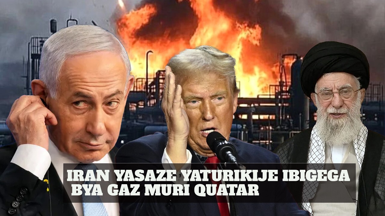 IRAN YASAZE YATURIKIJE IBIGEGA BYA GAZ MURI QUATAR