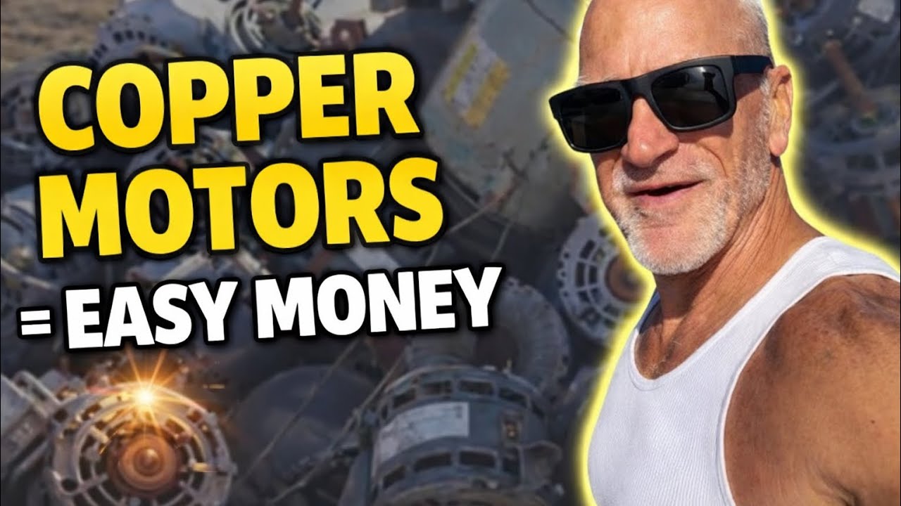 FAST & EASY COPPER MOTOR TEAR DOWN