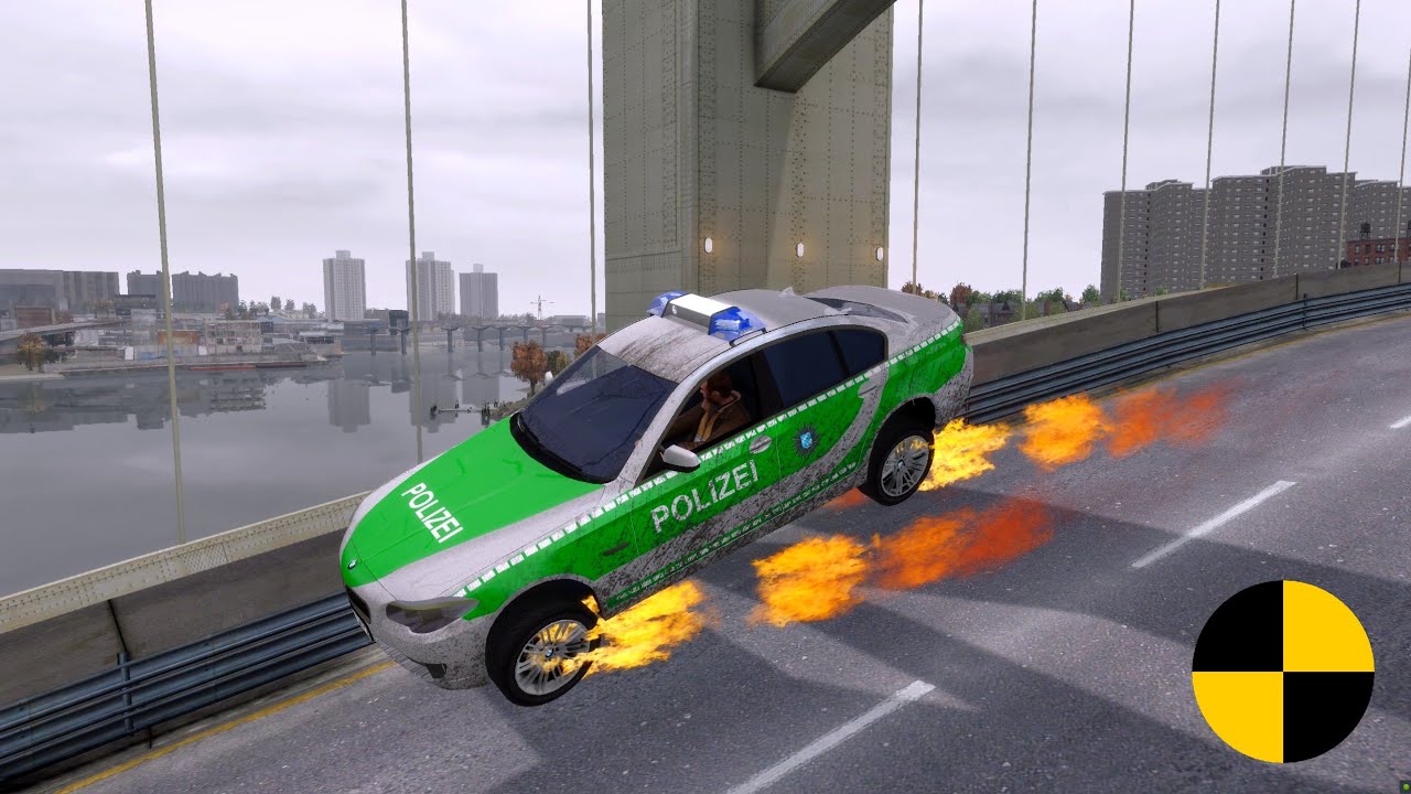 GTA 4 CRASH TESTING REAL CAR 292
