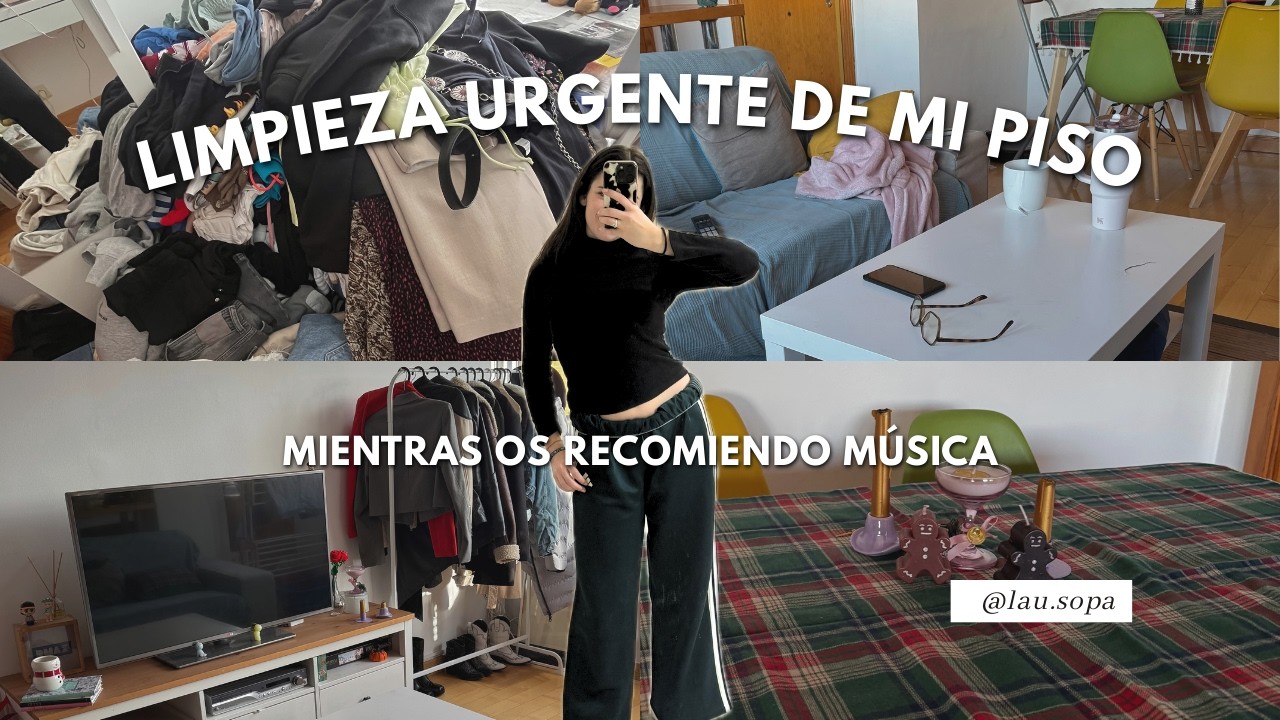 LIMPIEZA A FONDO EXTREMA | Limpieza, organización y recomendaciones musicales