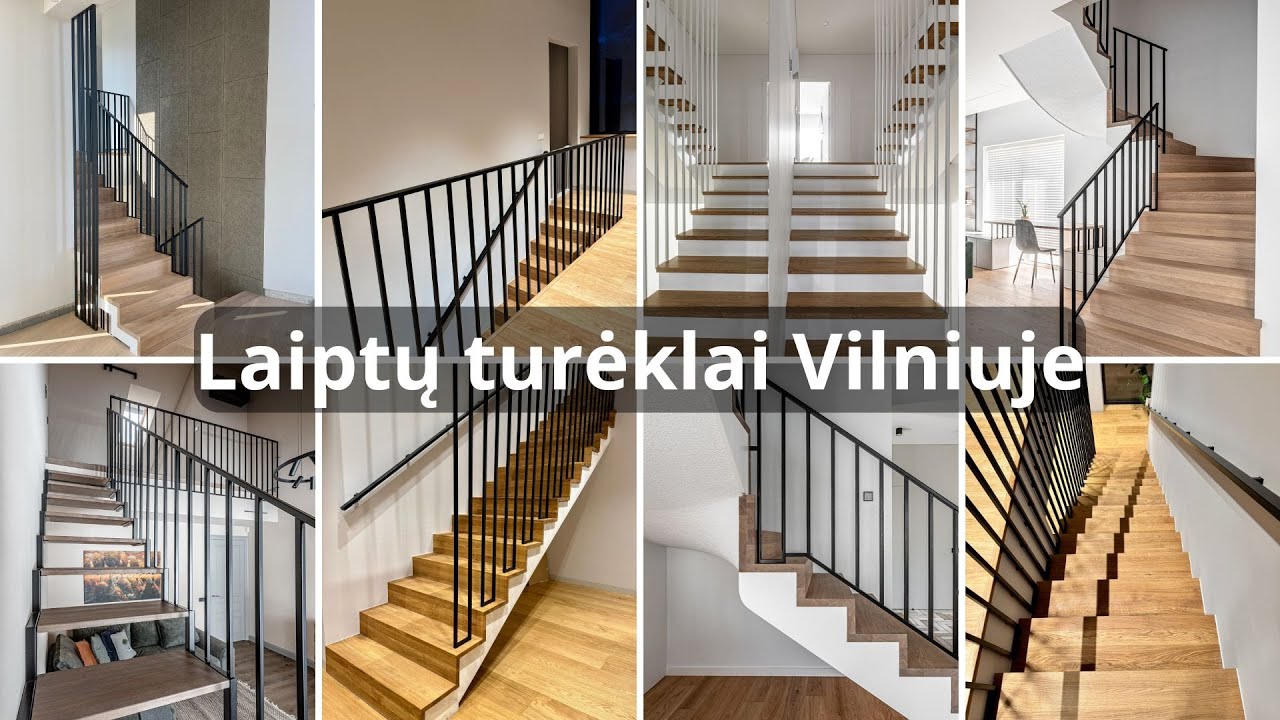 Laiptų turėklai Vilniuje &ndash; Gamyba ir Montavimas | Patikimi Sprendimai