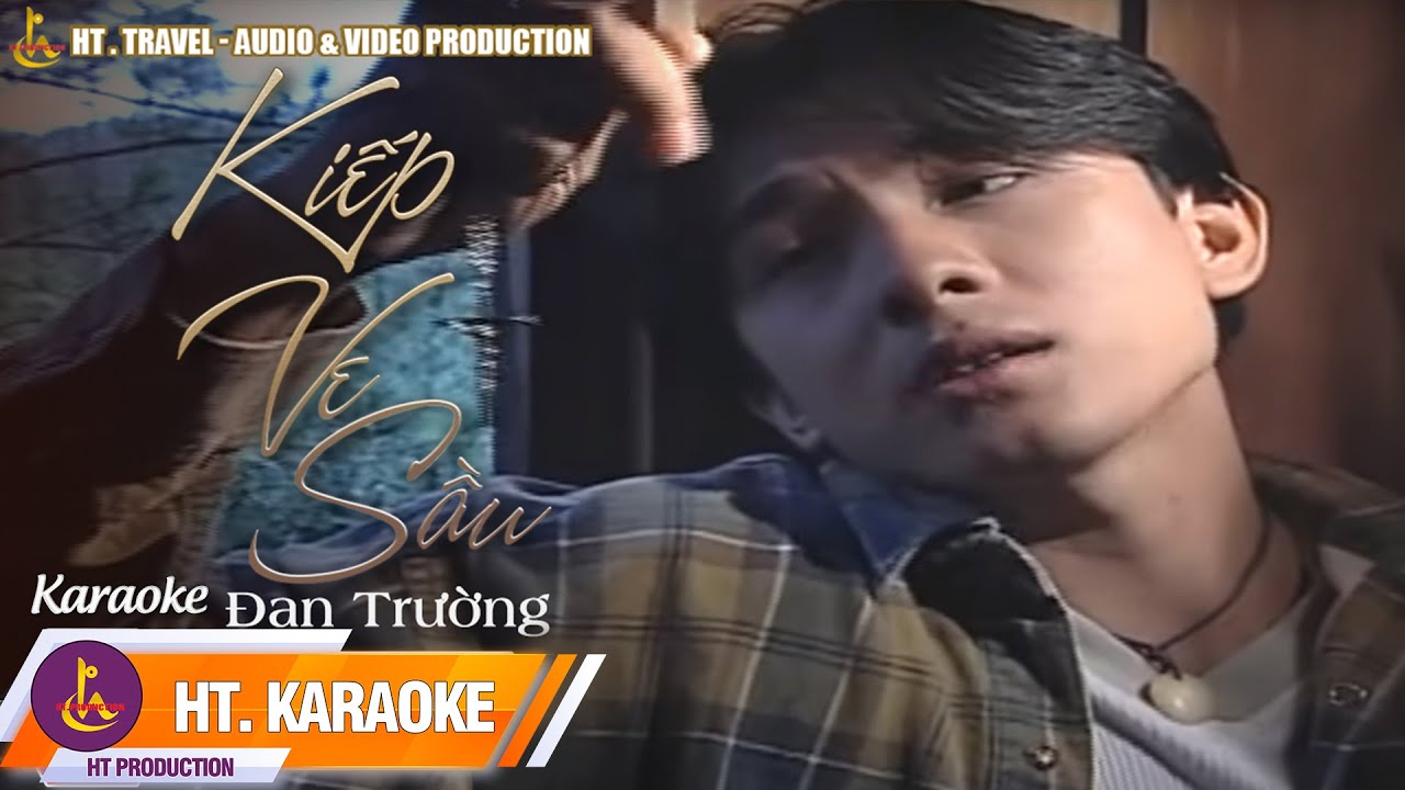 KARAOKE || KIẾP VE SẦU || ĐAN TRƯỜNG