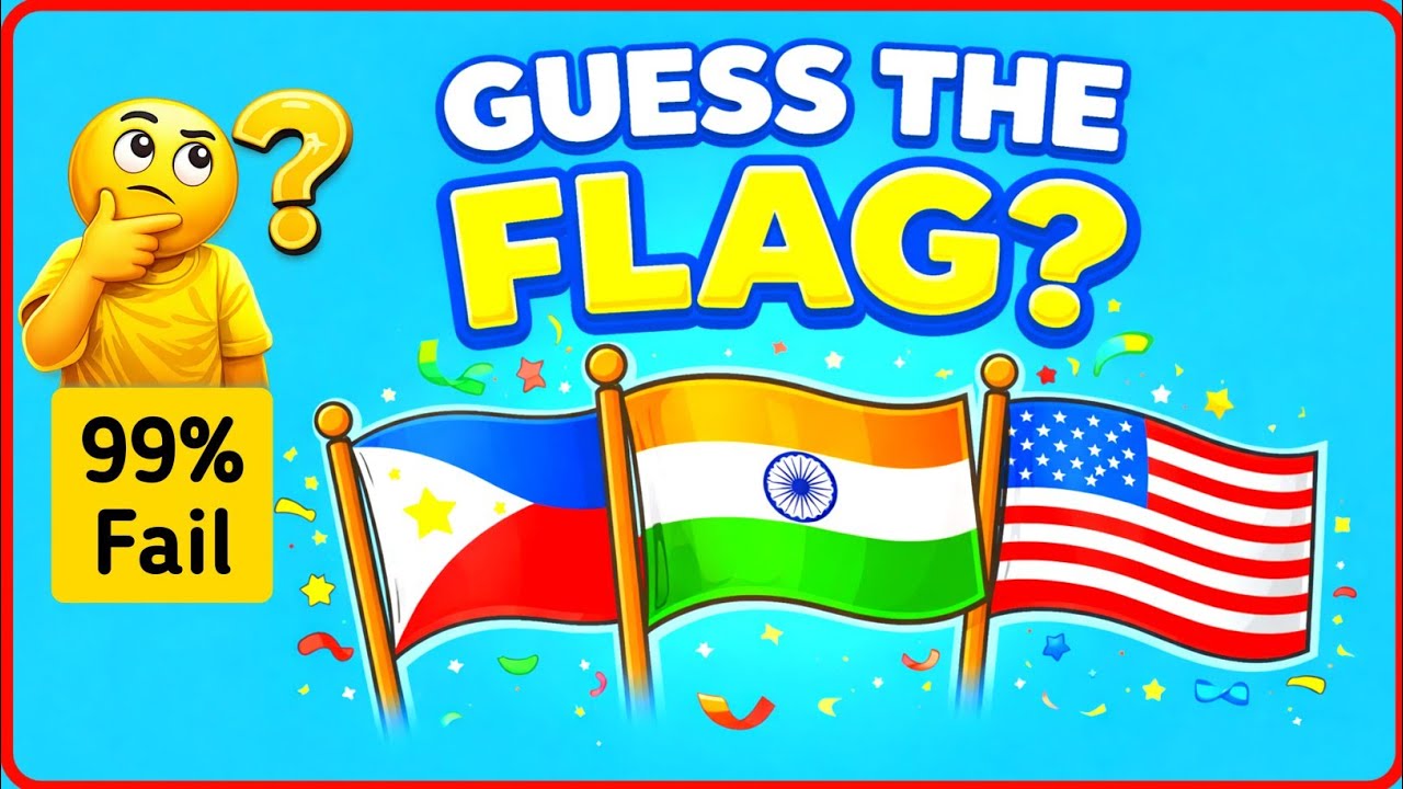 Guess the Flags 🚩 | Guess the Country Flags | Flag Quiz