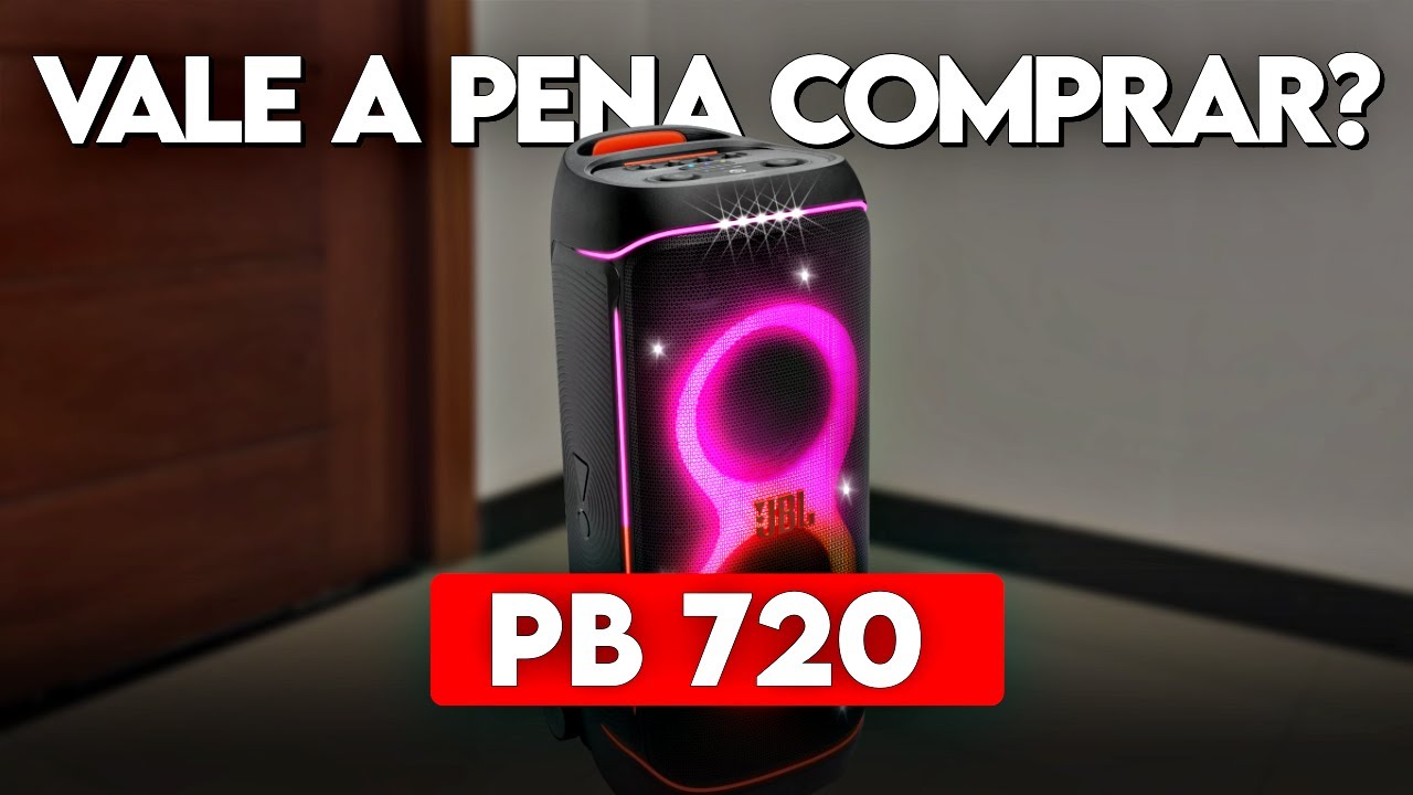 A PARTYBOX 720 É RUIM EM ESPAÇO ABERTO?