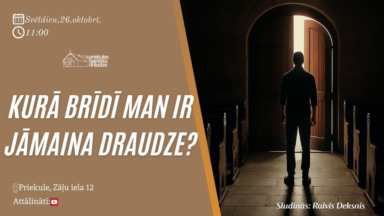 Kurā brīdi man ir jāmaina draudze?