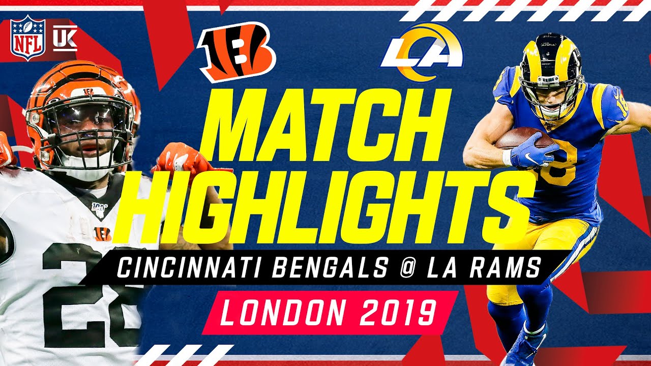 When The Bengals And Rams Met In London 👀 | Bengals @ Rams 2019 | Wembley Stadium | NFL UK
