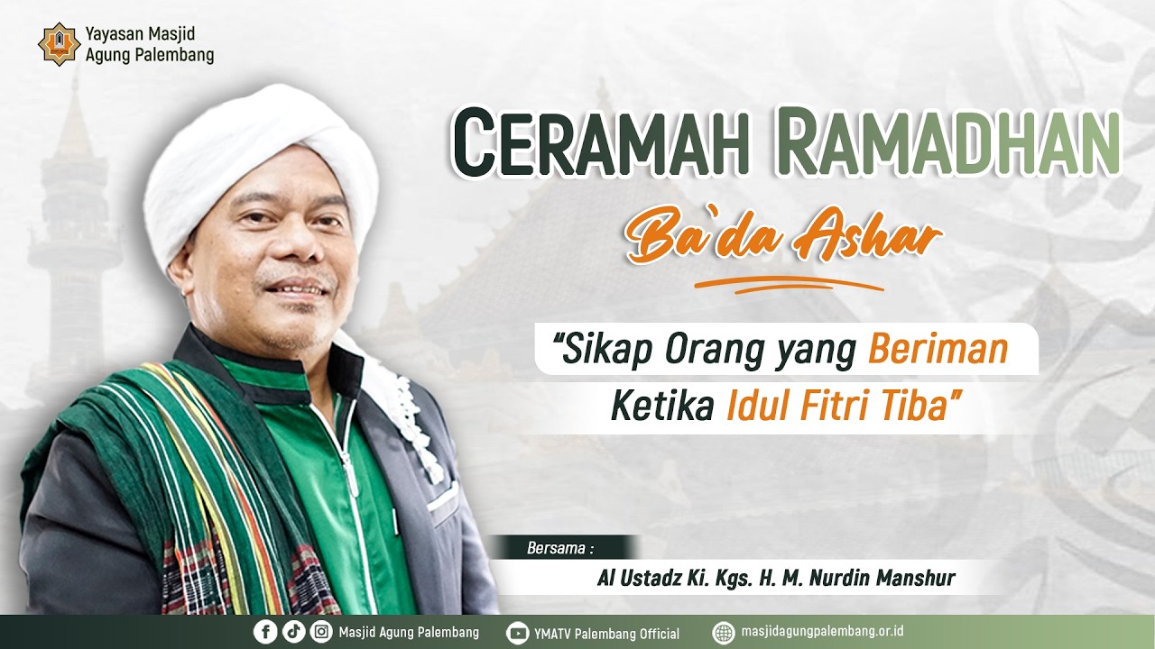 [LIVE] SHOLAT BERJAMAAH DAN CAWISAN BA'DA ASHAR