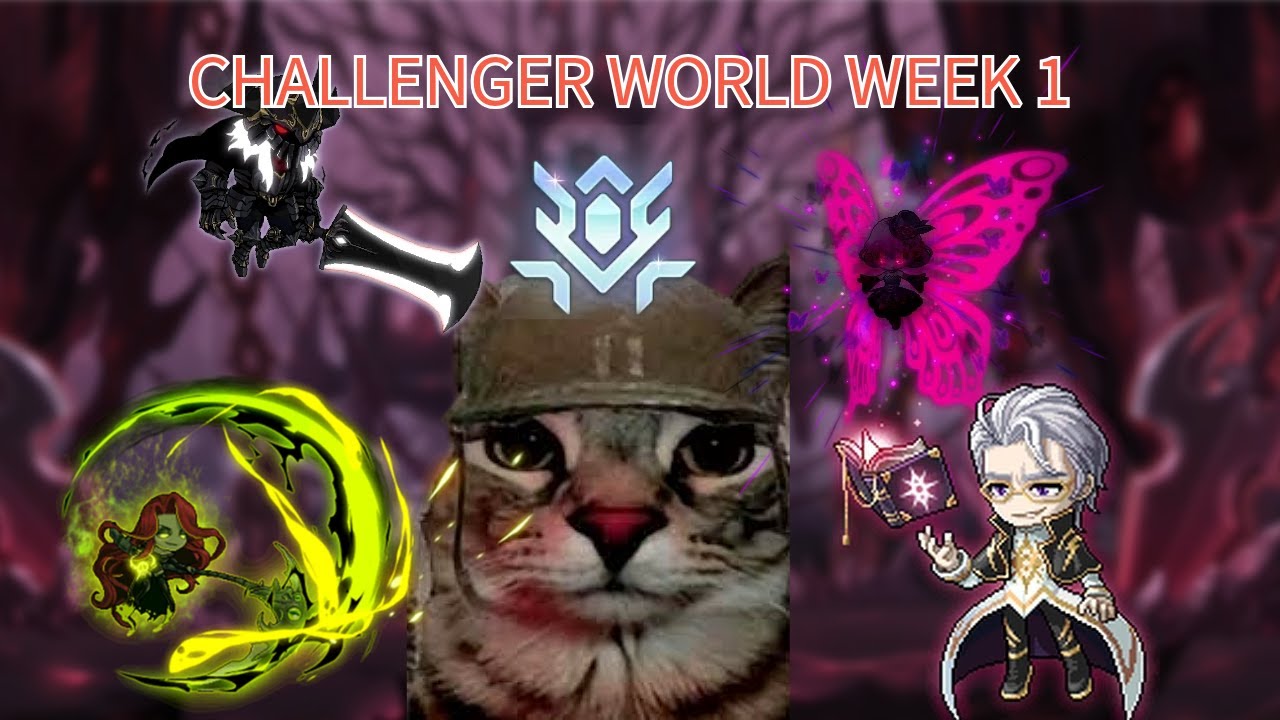 HOW I FULL CLEARED CHAOS TENEBRIS WEEK 1!! Maplestory Challengers World S2
