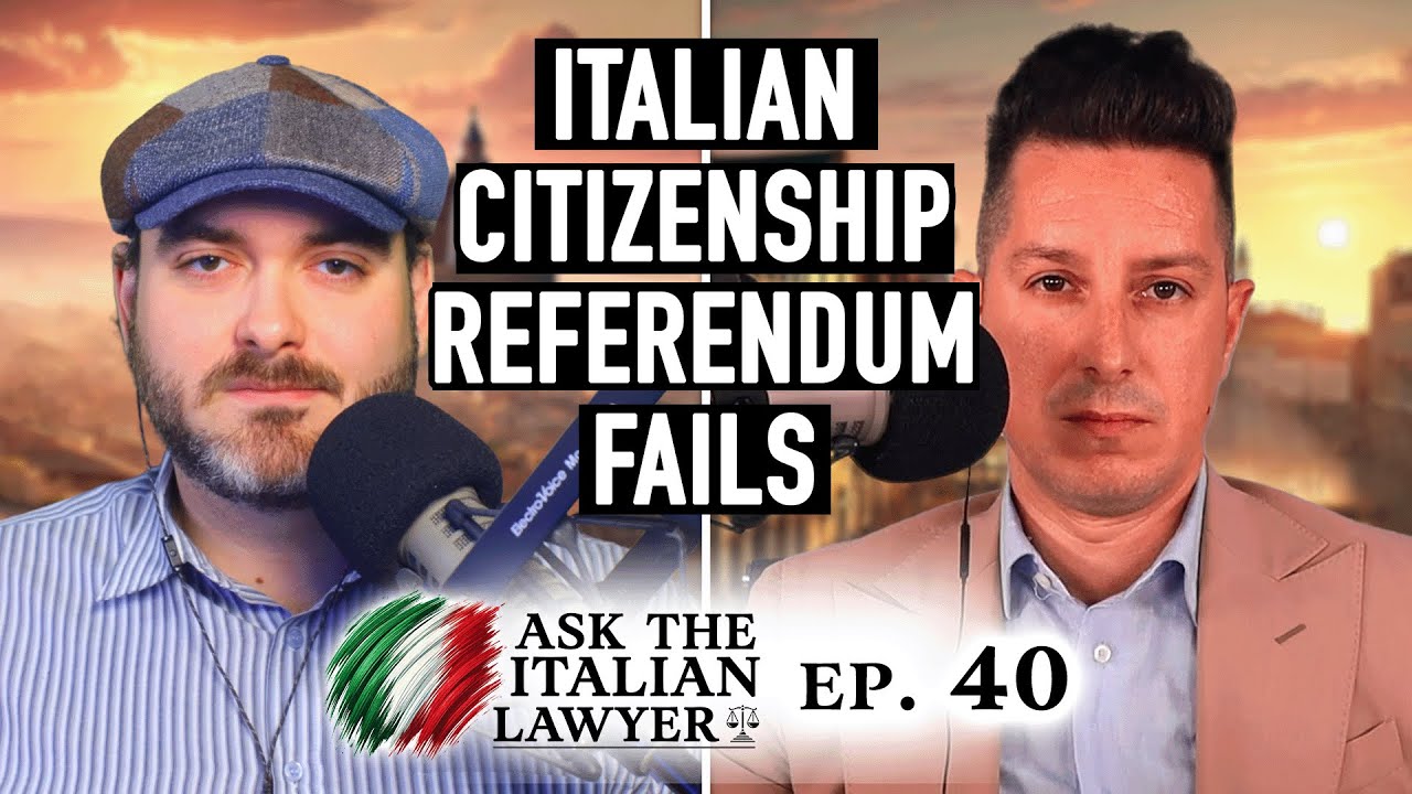 Why Italy’s Citizenship Referendum Failed – The Push to Cut Residency from 10 to 5 Years Falls Short