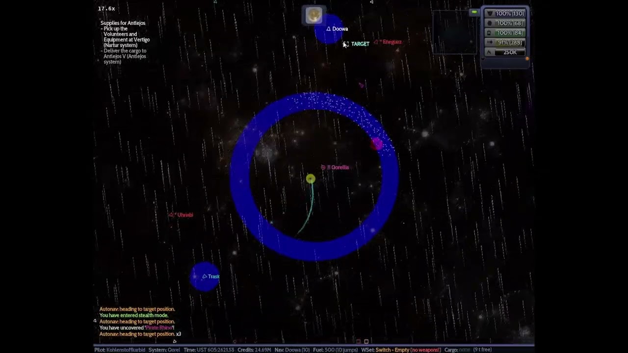 Naev: The safest ship of Naev is not what you think (Naev V 1.12 Vanilla)