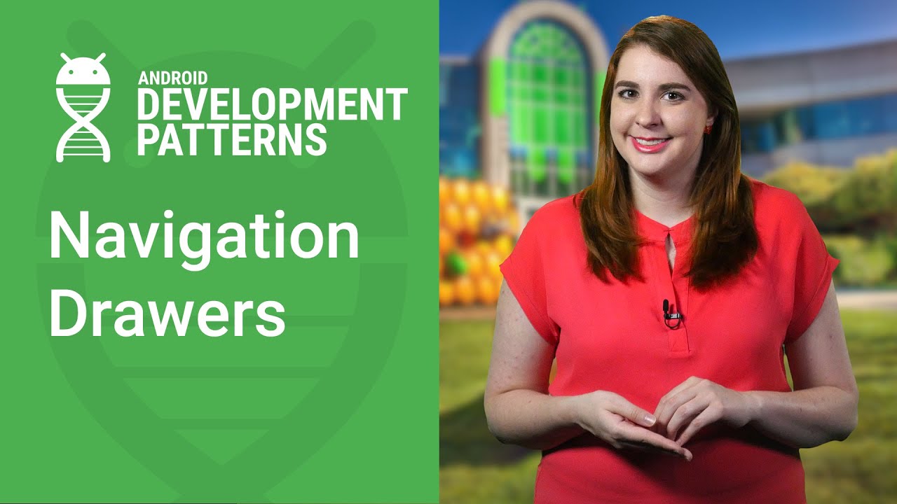 Navigation Drawer, DrawerLayout, and NavigationView (Android Development Patterns Ep 8)